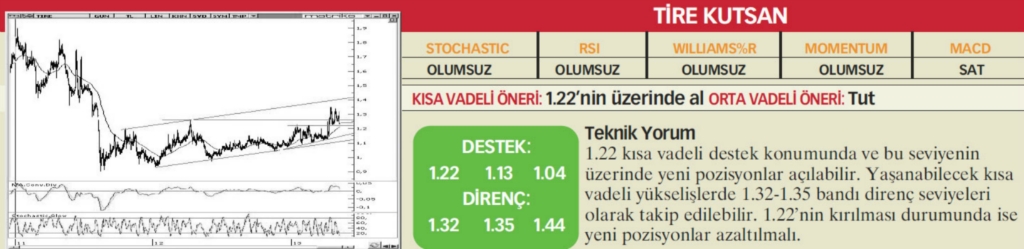 17 hisselik teknik analiz