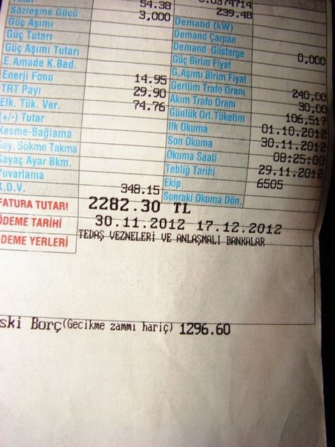 Elektrik faturası çok gelenler dikkat!