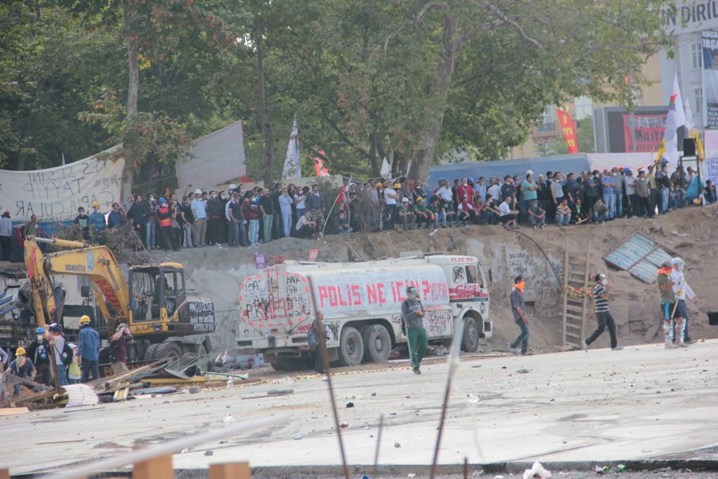 Taksim'e polis müdahalesi