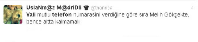 Vali Mutlu Twitter'ı yıktı 