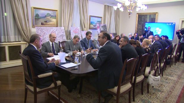 İkinci Gezi heyetiyle görüşmeden kareler 