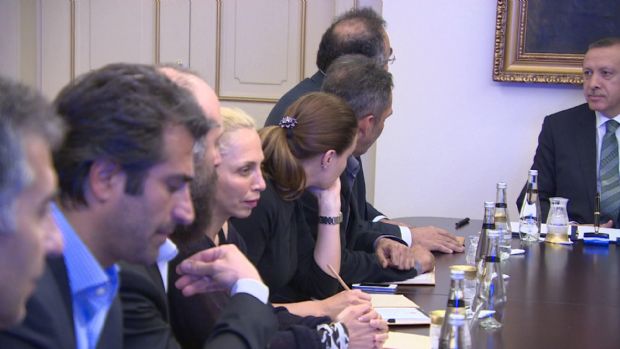 İkinci Gezi heyetiyle görüşmeden kareler 