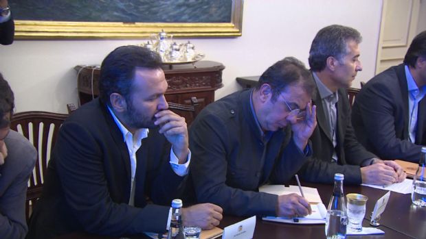 İkinci Gezi heyetiyle görüşmeden kareler 