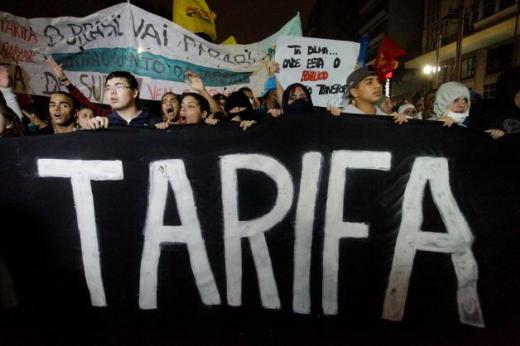 Brezilya'daki eylemden Türkiye'ye destek