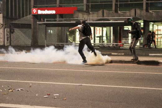 Brezilya'daki eylemden Türkiye'ye destek