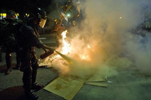 Brezilya'daki eylemden Türkiye'ye destek