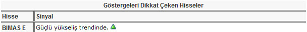 Bu hisselere dikkat