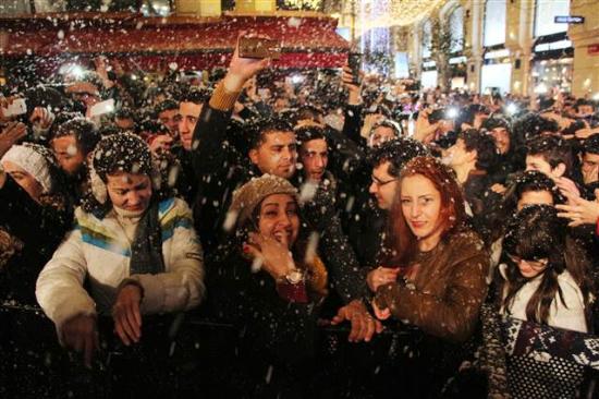 Yeni yıl coşkusu