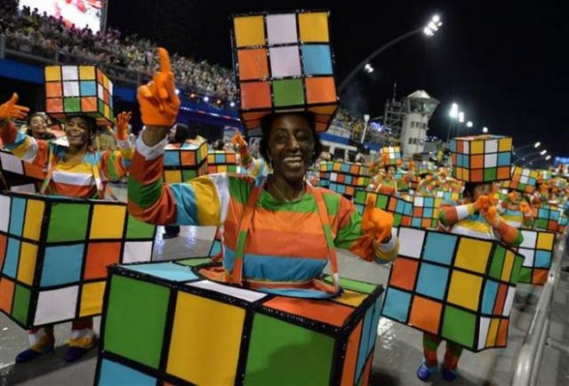 İşte dört gözle beklenen Rio Karnavalı 
