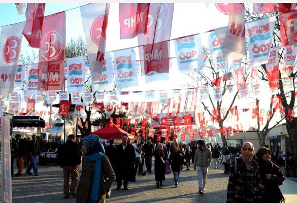 İstanbul'dan renkli seçim görüntüleri