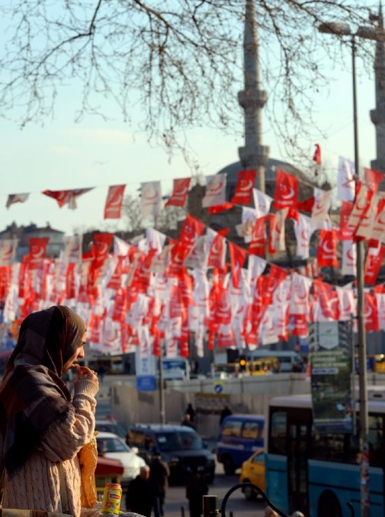 İstanbul'dan renkli seçim görüntüleri