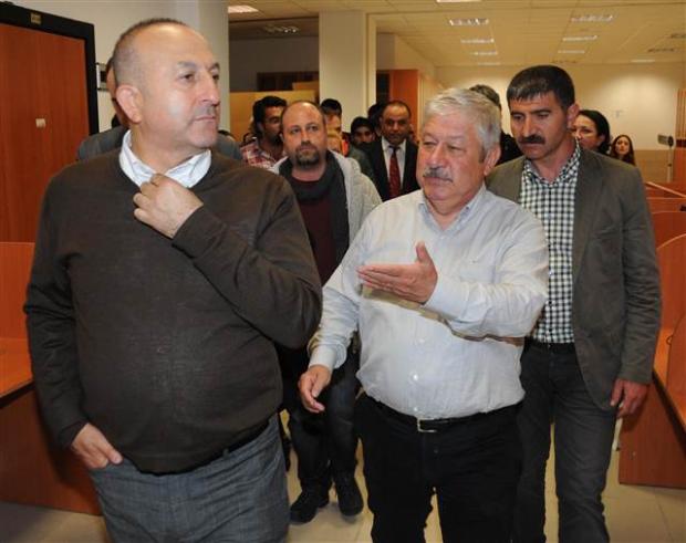 Antalya'da gergin anlar
