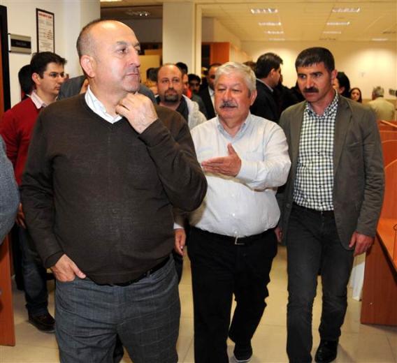 Antalya'da gergin anlar
