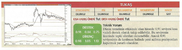 23 hisse için teknik analiz