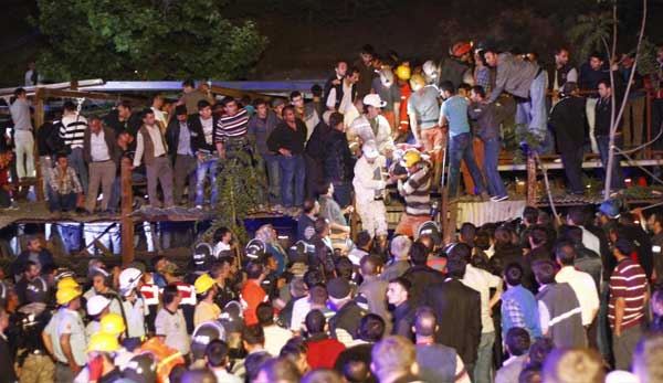 Soma'da maden ocağında yangın 