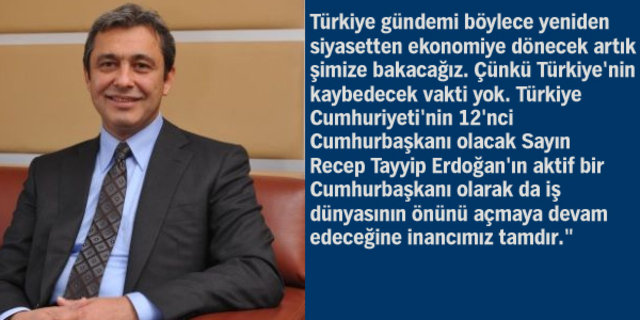İş dünyasından Erdoğan'a tebrik yağdı!
