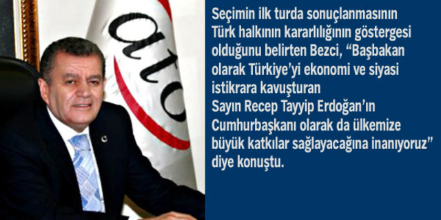 İş dünyasından Erdoğan'a tebrik yağdı!
