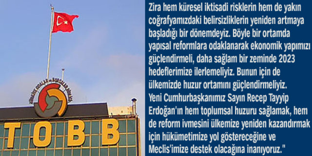 İş dünyasından Erdoğan'a tebrik yağdı!
