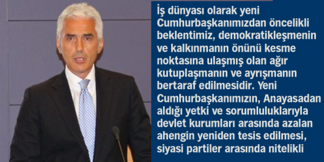 İş dünyasından Erdoğan'a tebrik yağdı!
