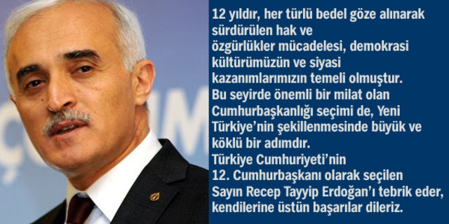 İş dünyasından Erdoğan'a tebrik yağdı!
