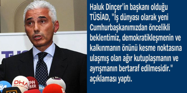 İş dünyasından Erdoğan'a tebrik yağdı!
