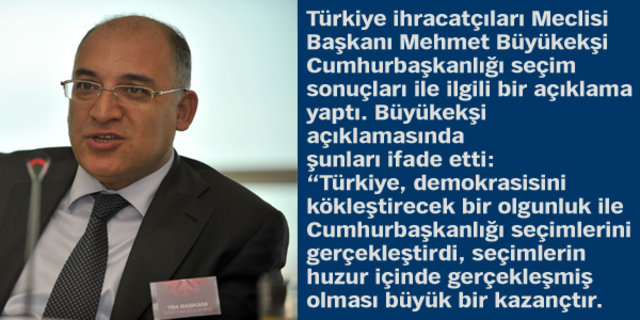 İş dünyasından Erdoğan'a tebrik yağdı!
