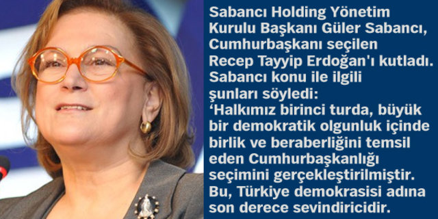 İş dünyasından Erdoğan'a tebrik yağdı!
