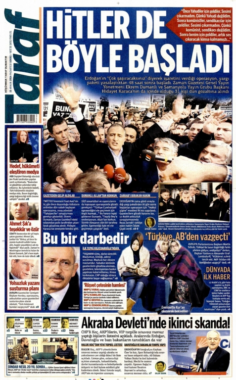 Hangi gazete operasyon için ne dedi?