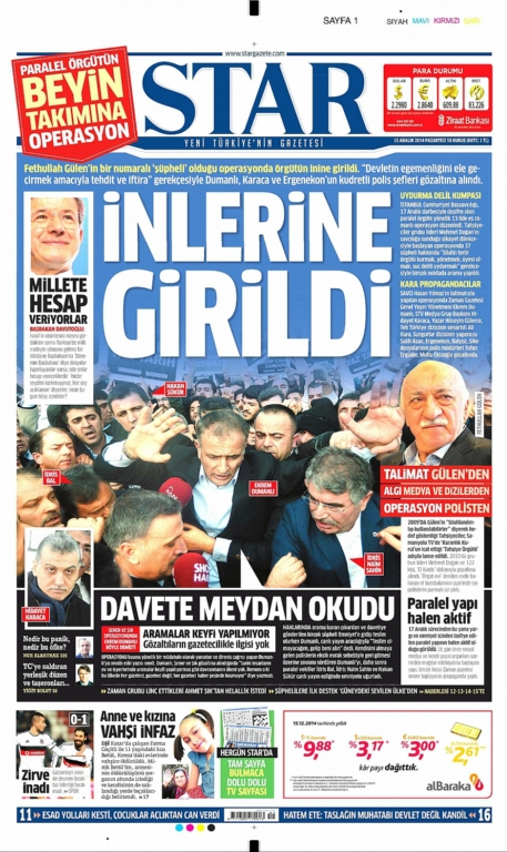 Hangi gazete operasyon için ne dedi?