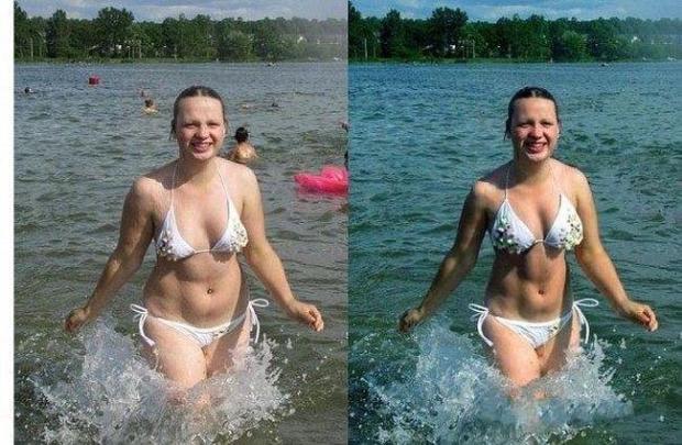 Photoshop'la güzelleşenler
