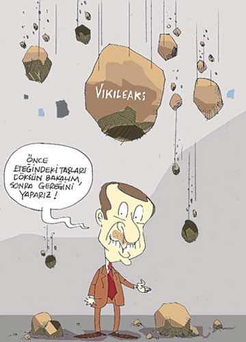 Güldüren Wikileaks karikatürleri