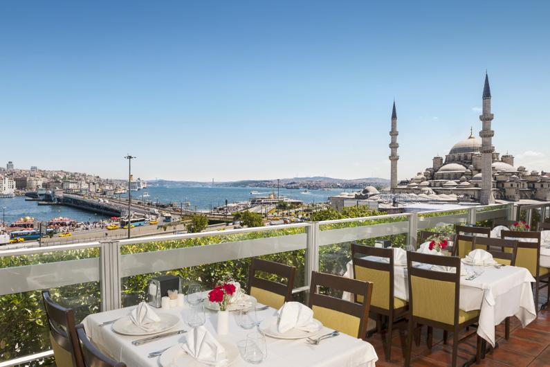 İstanbul manzarılı mekanlar