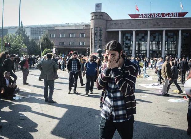 Ankara'daki patlama sonrası ilk görüntüler