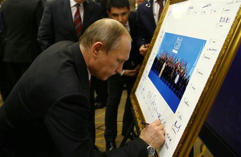 G20 Liderler Zirvesi'nde senkronize servis