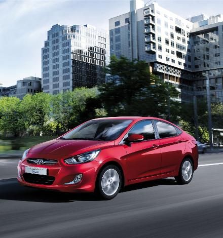 Hyundai Accent Blue