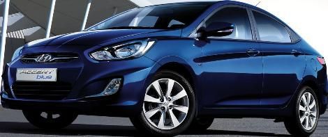 Hyundai Accent Blue