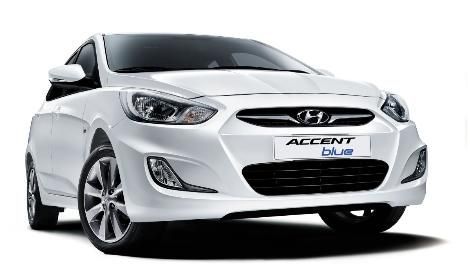 Hyundai Accent Blue