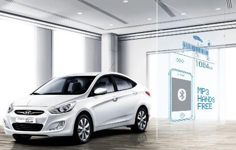 Hyundai Accent Blue