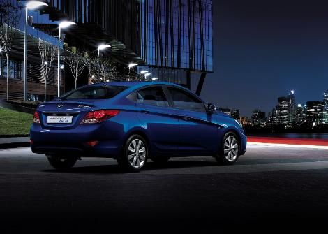 Hyundai Accent Blue