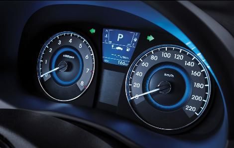Hyundai Accent Blue