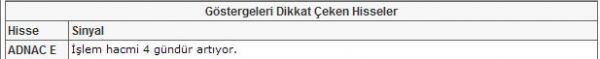 Bu hisselere dikkat!