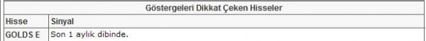 Bu hisselere dikkat!