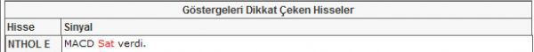 Bu hisselere dikkat!