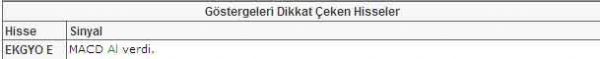 Bu hisselere dikkat!
