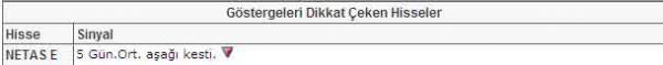 Bu hisselere dikkat!
