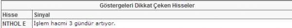 Bu hisselere dikkat!