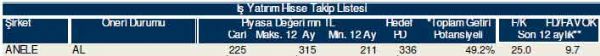81 hisselik dev analiz