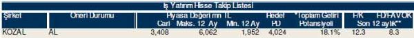 81 hisselik dev analiz