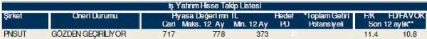 81 hisselik dev analiz