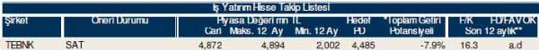 81 hisselik dev analiz